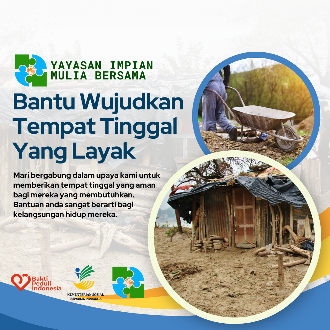 Bangun Rumah Layak di Desa untuk Keluarga Duafa